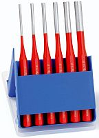 Набор выколоток 3-10 мм Rennsteig Exklusiv RE-4255006, красные 6 предметов